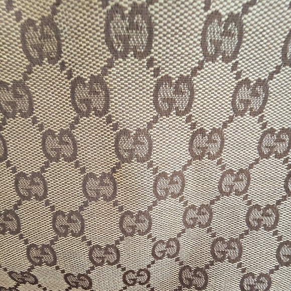 Gucci VTG Canvas Eclipse Tote - Picture 12 of 16